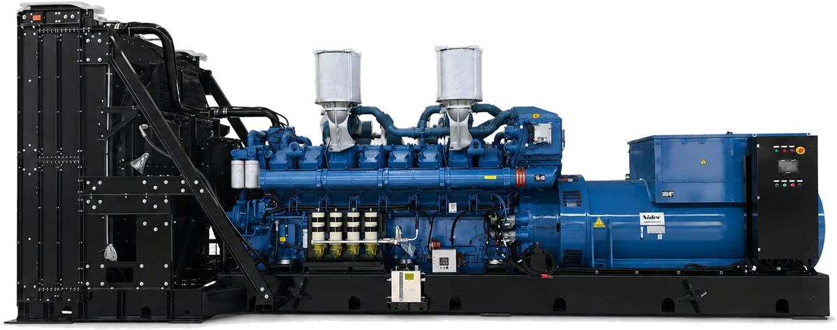 Large diesel generator set for industrial power solution in Nigeria