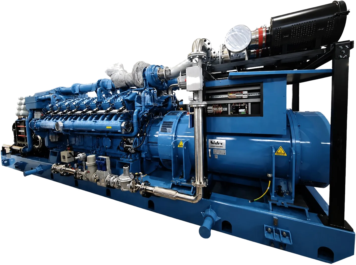 Gas generator set solution for CNG and LNG industrial projects